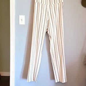 Size 16. Striped linen pants
